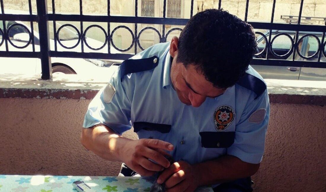 Mersin’in Tarsus ilçesinde 19 yıllık polis memuru Mehmet Tehçi, ailesinden