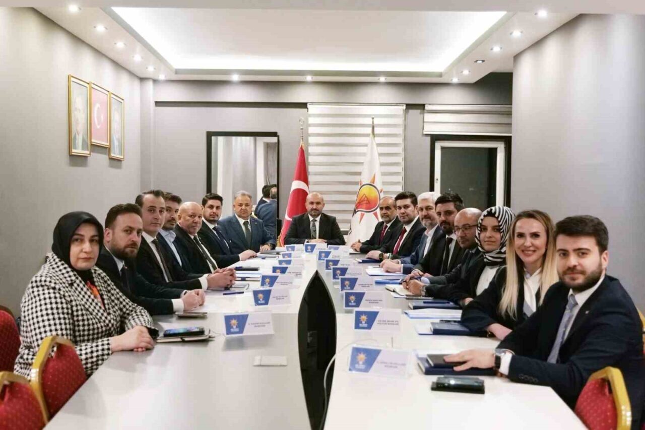 Cumhurbaşkanı Recep Tayyip Erdoğan'ın katılımıyla düzenlenen Adalet ve Kalkınma Partisi