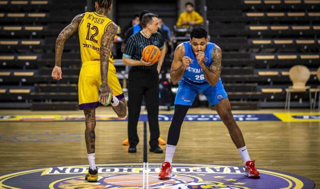 Aliağa Petkimspor, Hapoel Holon ile Play-In Etabı Finalinde Azerbaycan’da karşılaşacak Aliağa Petkimspor, Basketbol Şampiyonlar Ligi play-in etabı üçüncü maçında yarın