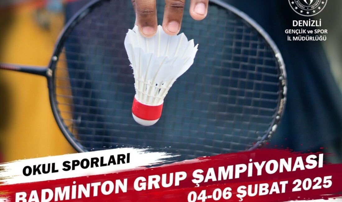 Denizli’de Badminton Gençler Grup Müsabakaları Heyecanla Başlıyor! Badminton Gençler Grup Müsabakaları, 4-6 Şubat 2025 tarihleri arasında Denizli'de