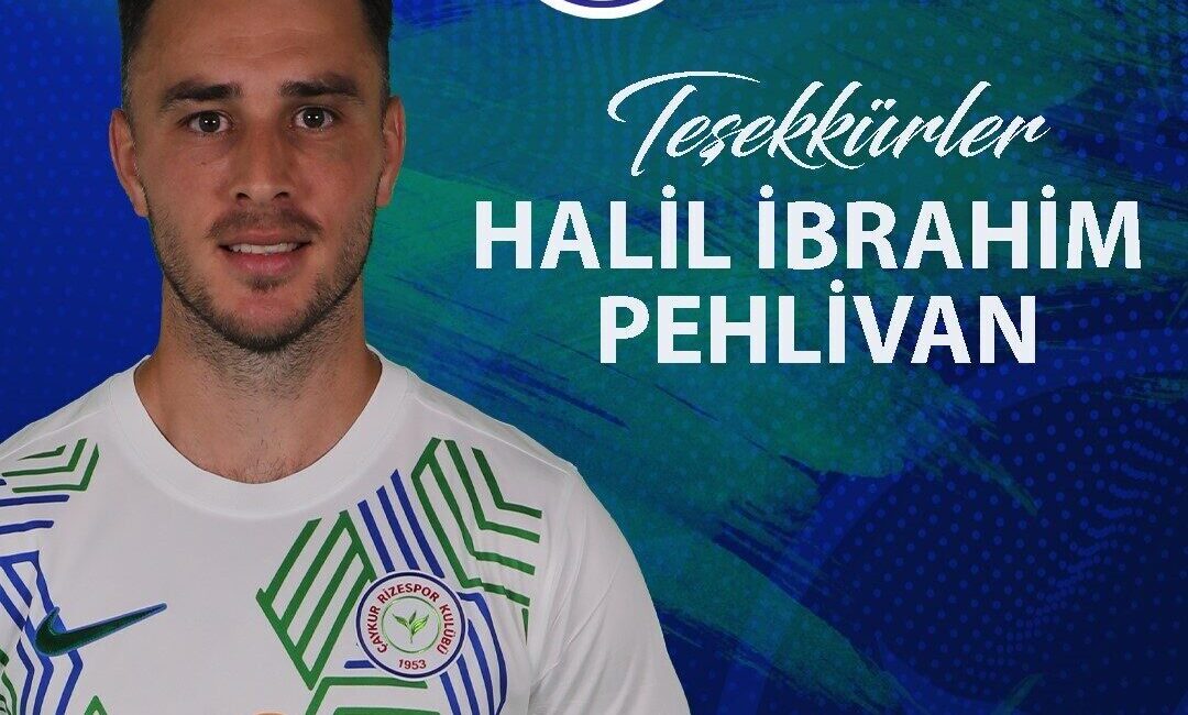 Çaykur Rizespor, Halil İbrahim Pehlivan ile yollarını ayırdı! Çaykur Rizespor, 31 yaşındaki defans oyuncusu Halil İbrahim Pehlivan ile