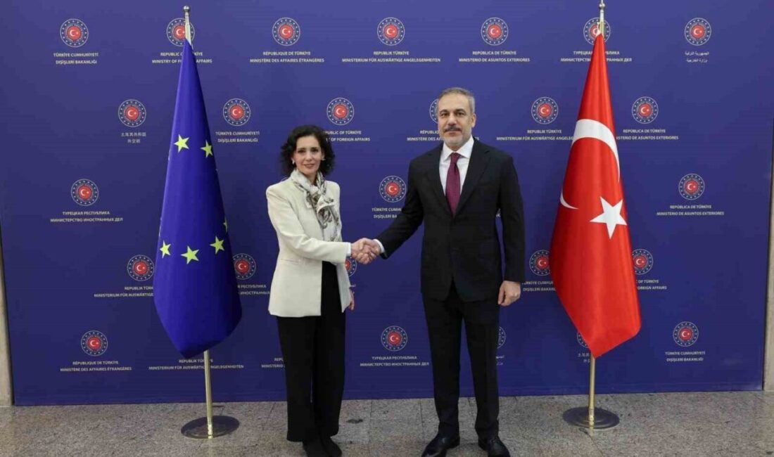 Dışişleri Bakanı Hakan Fidan, AB Komisyonu Üyesi Hadja Lahbib ile Bir Araya Geldi Dışişleri Bakanı Hakan Fidan, AB Komisyonu Eşitlik, Hazırlık ve Kriz