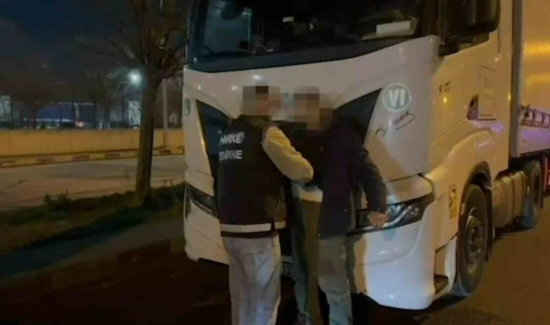 Edirne’de düzenlenen uyuşturucu operasyonunda 3 kilo 150 gram kokain ve 300 gram skunk ele geçirildi Edirne'de Narkotik Suçlarla Mücadele Şubesi, bir tırda 10 milyon TL