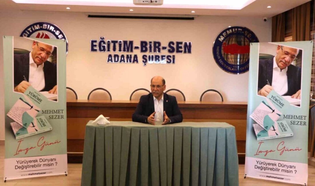 Eğitim-Bir-Sen Adana Şubesi, Mehmet Sezer’in yazdığı "Yürüme: Bir Yaşam Hikâyesi"