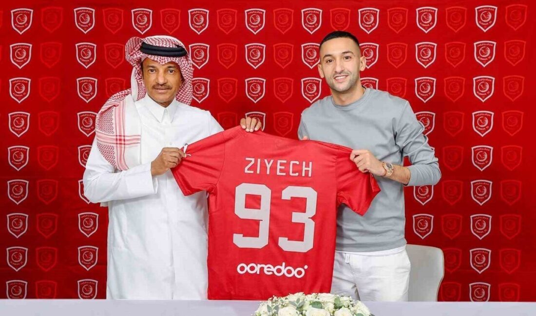 Hakim Ziyech, Al-Duhail’e Transfer Oldu! Katar temsilcisi Al-Duhail, Galatasaray'dan ayrılan Faslı futbolcu Hakim Ziyech'i kadrosuna