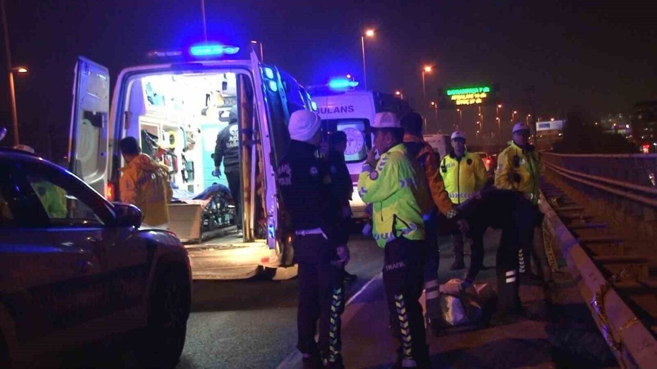 Kağıthane E-5 karayolunda meydana gelen trafik kazasında 21 yaşındaki Sait