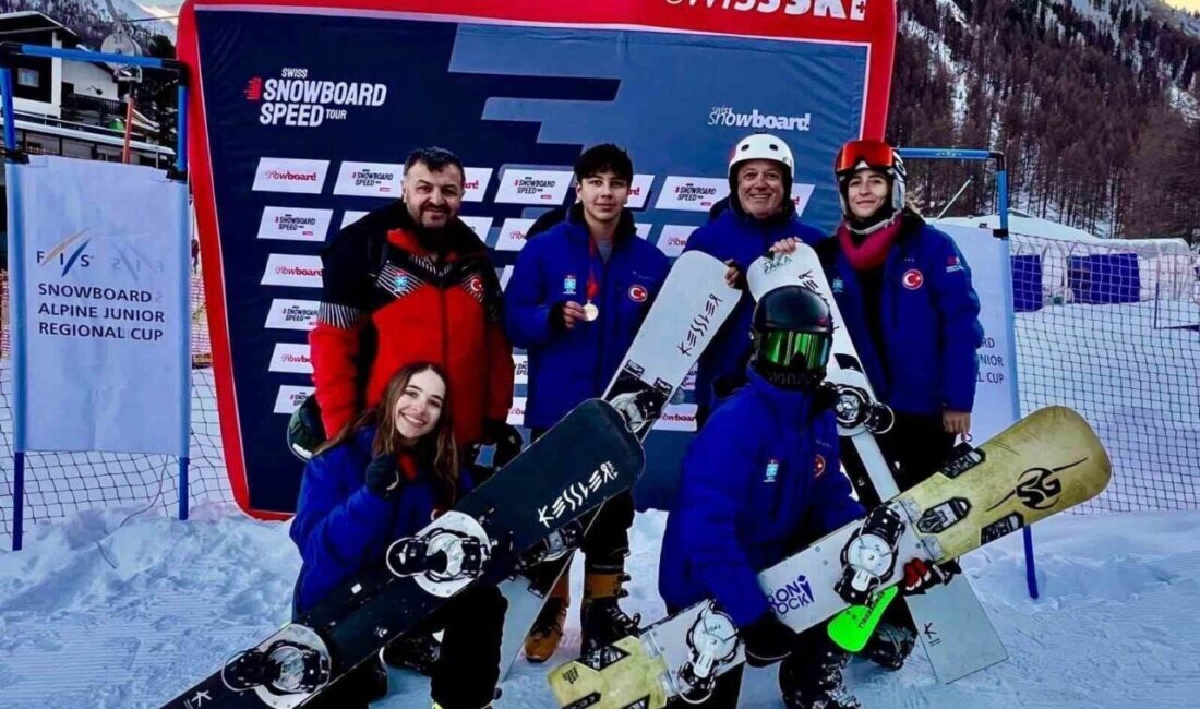 Ömer Faruk Deliktaş, İsviçre’deki Çocuk FIS Kupası’nda Altın Madalya Kazandı! Kayserili sporcu Ömer Faruk Deliktaş, Türkiye Kayak Federasyonu Snowboard Çocuk