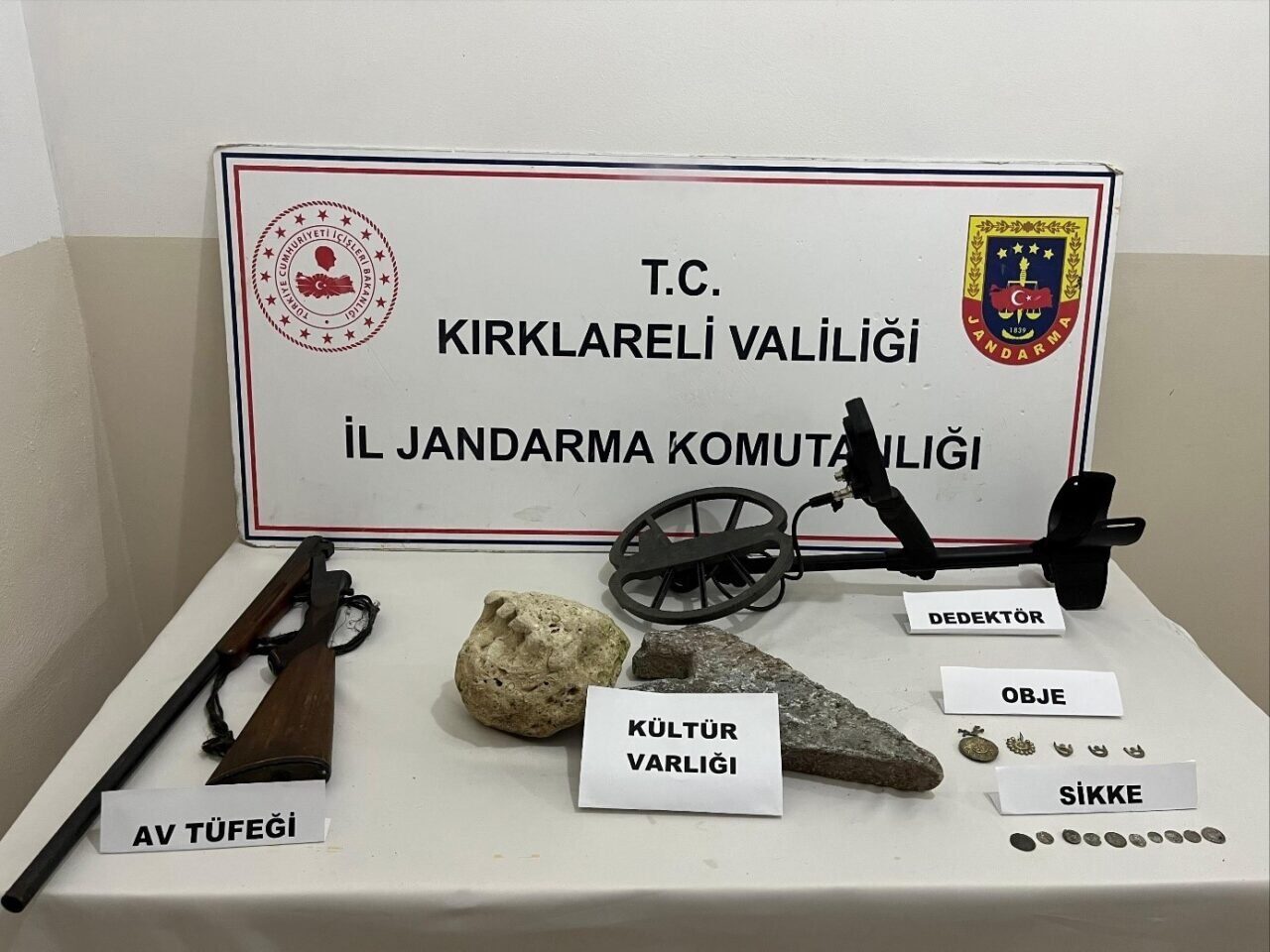 Kırklareli İl Jandarma Komutanlığı, 21-27 Ocak 2025 tarihleri arasında gerçekleştirdiği