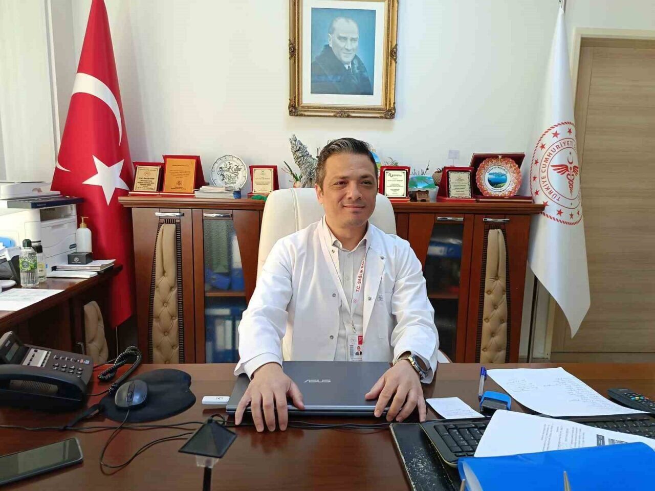 Kozan Devlet Hastanesi Başhekimi Ahmet Çağlar Bozkurt, son günlerde artan