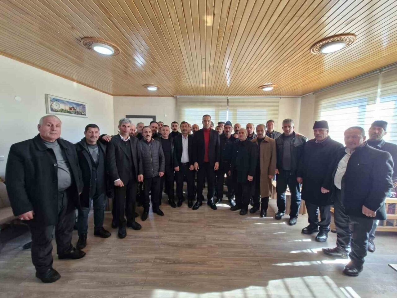 MHP Erzurum İl Başkanı Adem Yurdagül, Pasinler'i ziyaret ederek ilçe