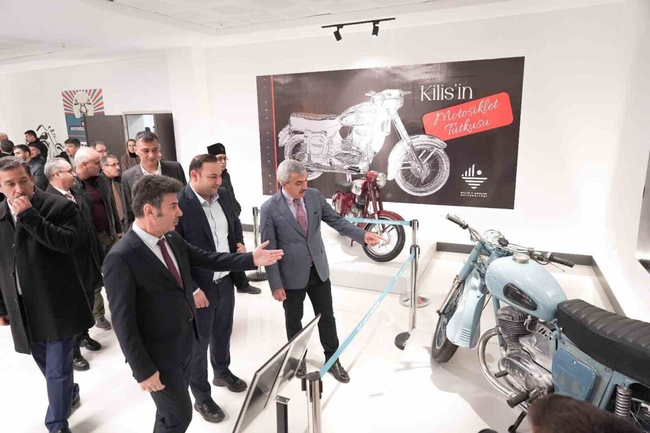 Kilis’te, motosiklet kültürünü tanıtan "Motosiklet Tarihi Evi" 7 Aralık Üniversitesi