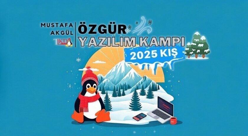 Anadolu Üniversitesi’nde Özgür Yazılım Kış Kampı 2025’te Gerçekleşiyor Anadolu Üniversitesi ve Linux Kullanıcıları Derneği iş birliğiyle düzenlenecek "Mustafa