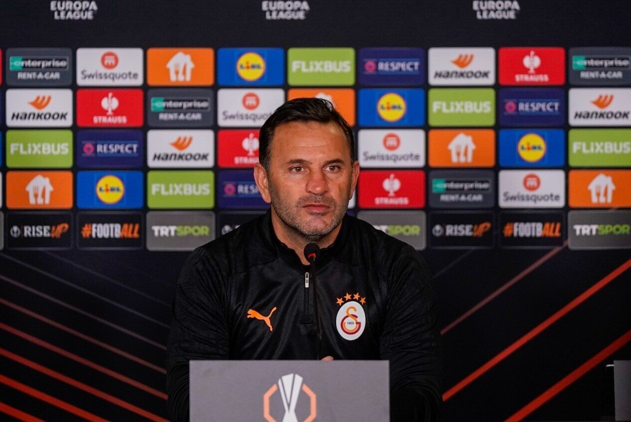 Galatasaray Teknik Direktörü Okan Buruk, Dinamo Kiev ile oynayacakları karşılaşma