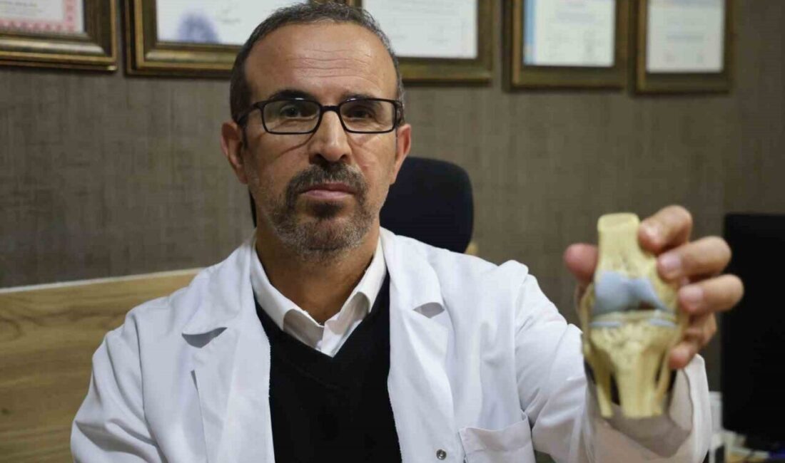 Elazığ Medilines Hastanesi ortopedi uzmanı Op. Dr. Ömer Ayhan, diz