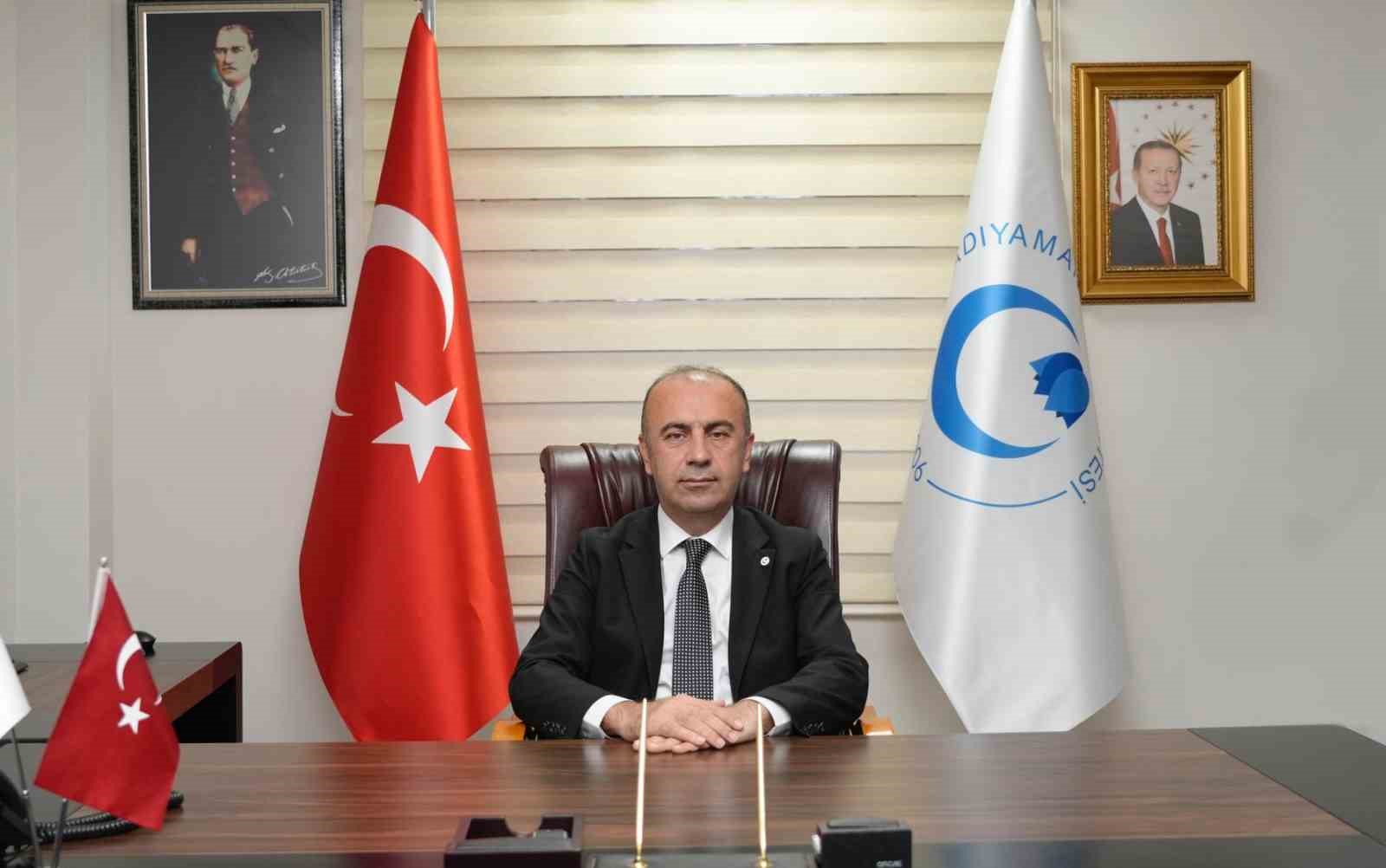 ADIYAMAN ÜNİVERSİTESİ REKTÖRÜ PROF. DR. MEHMET KELEŞ, 10 OCAK ÇALIŞAN