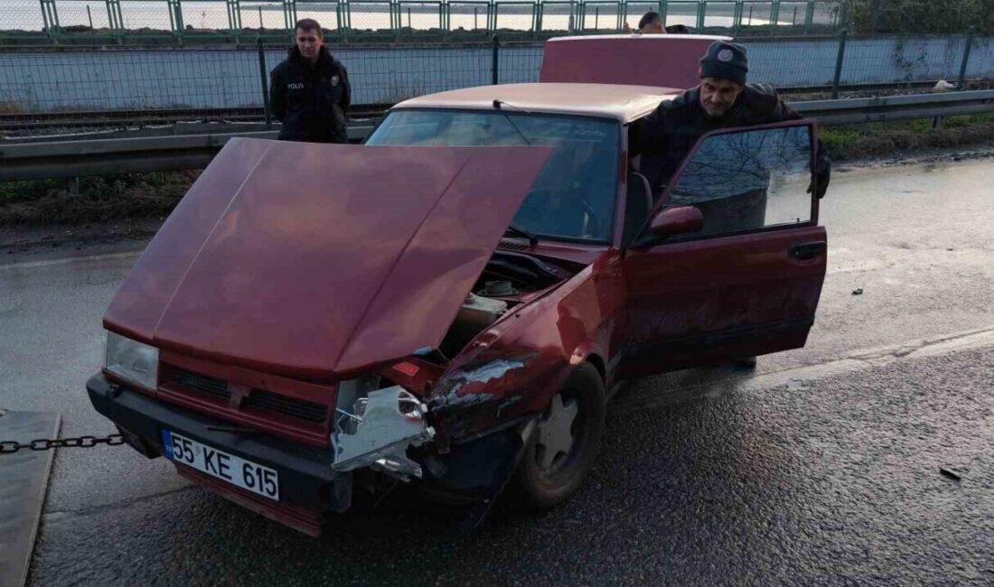 Samsun’da Tofaş marka araç bariyerle çarpıştı, 1 kişi yaralandı Samsun'un Canik ilçesinde Murat Can Sönmez'in kullandığı Fiat Tofaş otomobilin