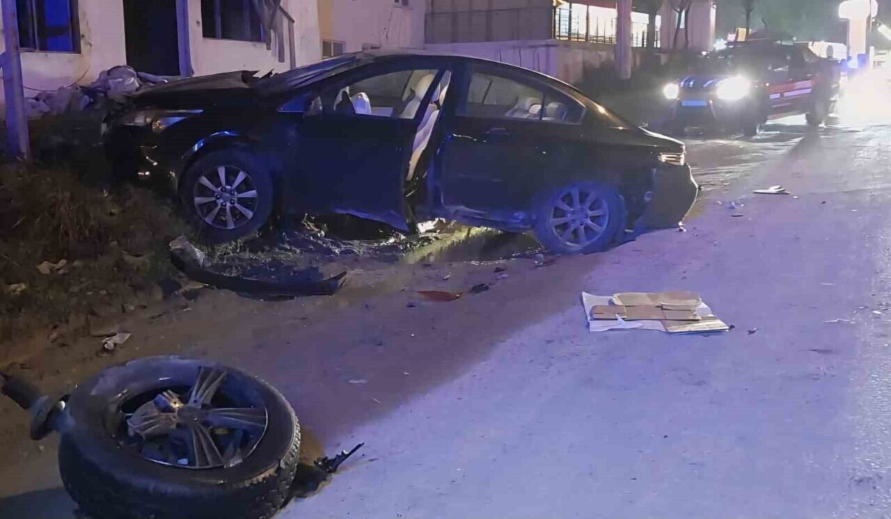Samsun'un Kavak ilçesinde meydana gelen trafik kazasında 7 kişi yaralandı.