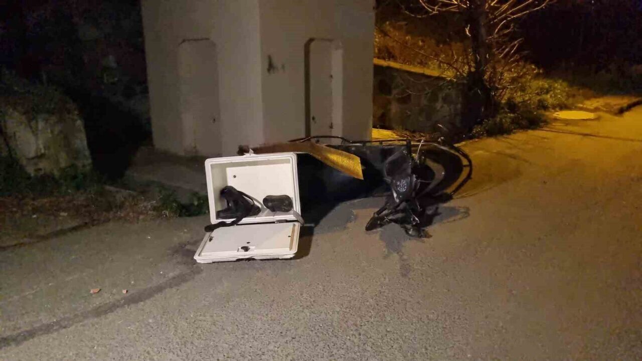 İstanbul Sarıyer'de otomobil ve motosikletin çarpıştığı kazada, motokuryelik yapan Kadir
