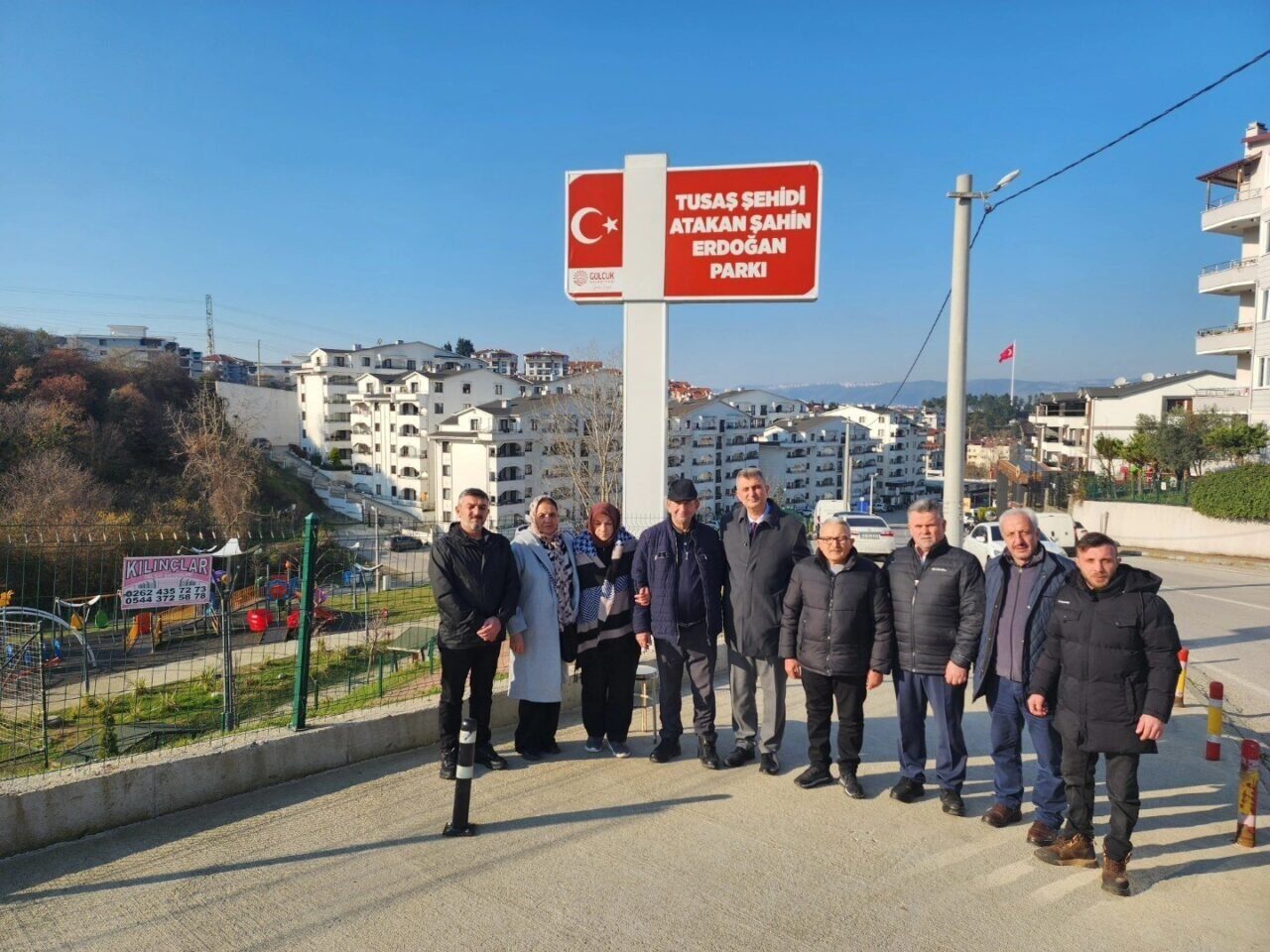 Gölcük Belediye Başkanı Ali Yıldırım Sezer, Şehit Atakan Şahin Erdoğan’ın