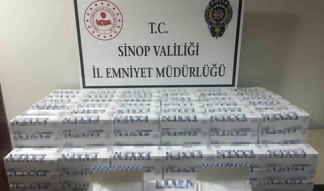 Sinop’ta Kaçakçılık Operasyonu: 40 Bin Makaron Ele Geçirildi Sinop'ta KOM Şube Müdürlüğü ekiplerinin gerçekleştirdiği operasyonda 40 bin makaron