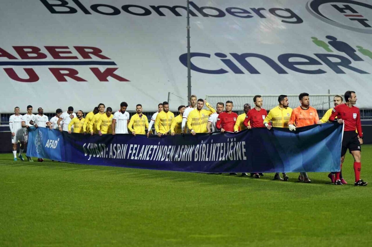 Trendyol Süper Lig'in 22. haftasında Eyüpspor, Sivasspor ile oynadığı maçın