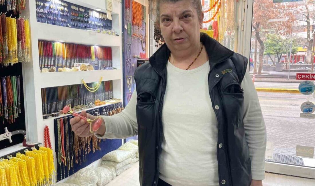 Eskişehir'de yüz masaj taşlarına artan ilgi, hem kadın hem de