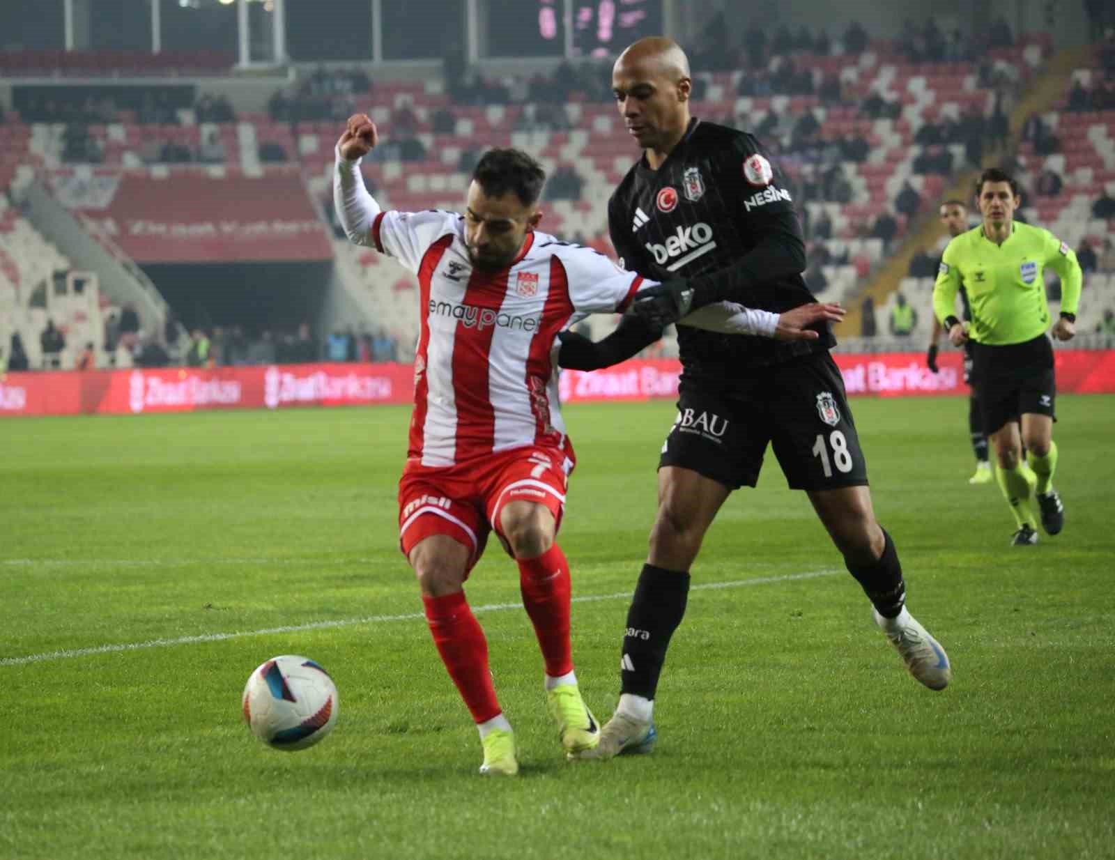 Ziraat Türkiye Kupası: Sivasspor: 0 – Beşiktaş: 0 (Maç devam ediyor) ZİRAAT TÜRKİYE KUPASI D GRUBU 1. HAFTA MAÇINDA SİVASSPOR İLE