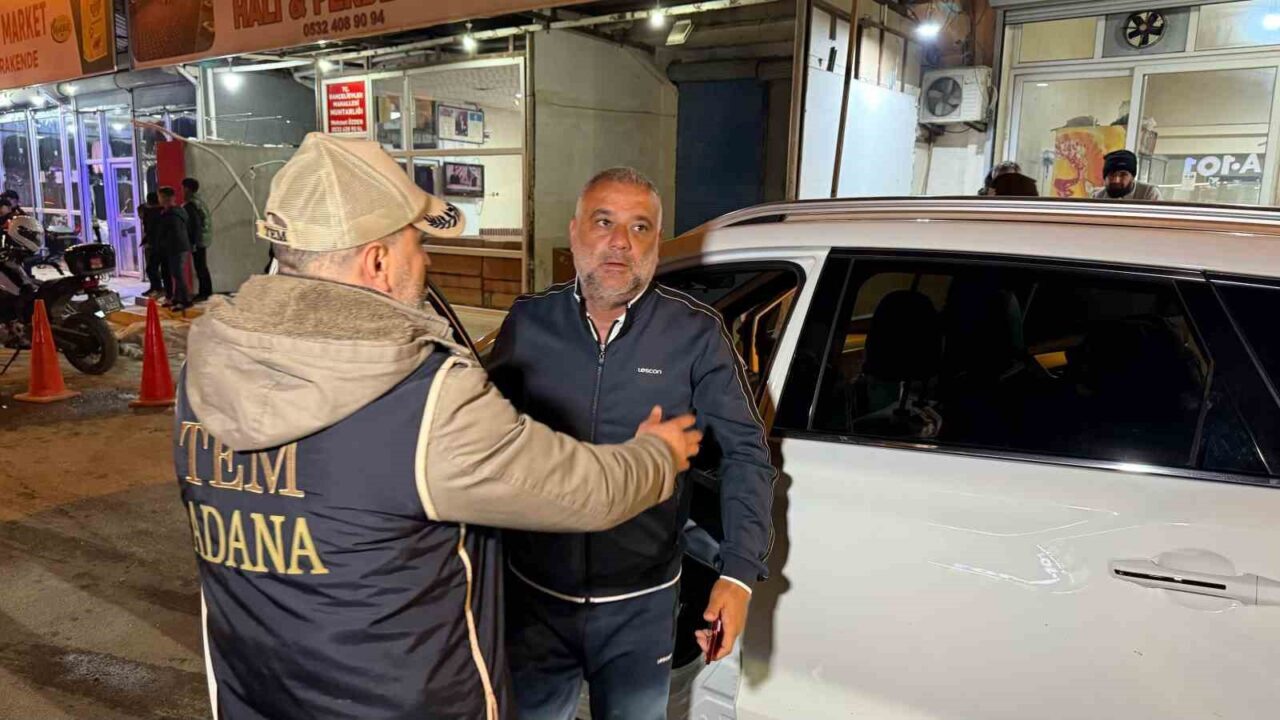 Adana'da helikopter destekli huzur uygulamasında 63 şüpheli yakalandı. İl Emniyet