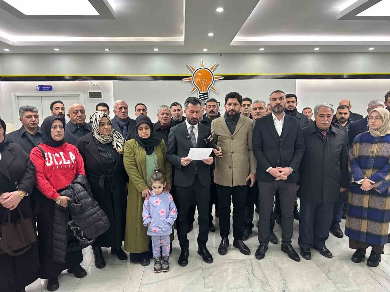 AK Parti Ağrı Heyeti, 28 Şubat Darbesi’nin 28. yıl dönümünde,