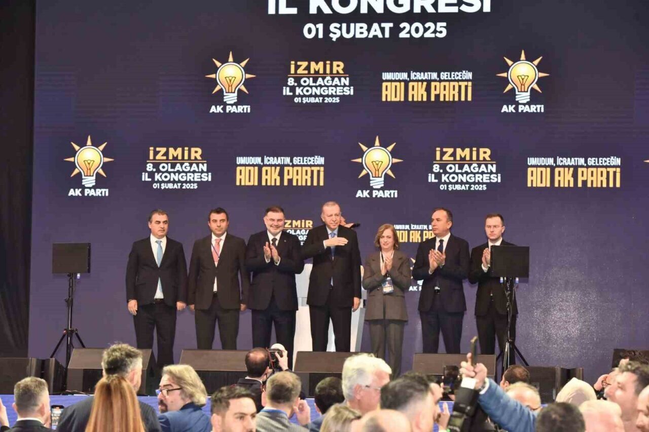 AK Parti İzmir’in 8’inci Olağan İl Kongresi, Cumhurbaşkanı Recep Tayyip