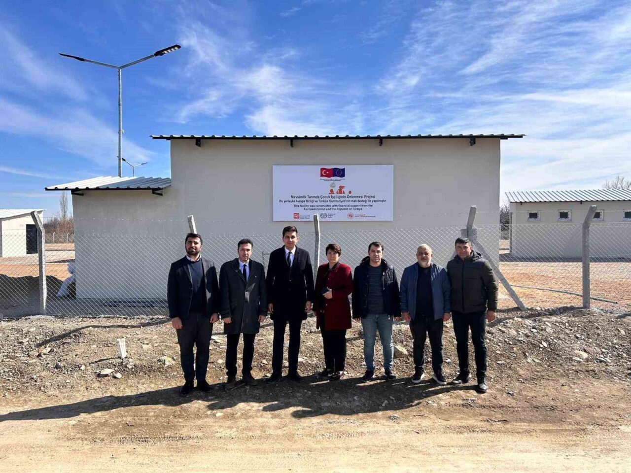 Konya'nın Akşehir ilçesinde, Çalışma ve Sosyal Güvenlik Bakanlığı'nın mevsimlik tarım