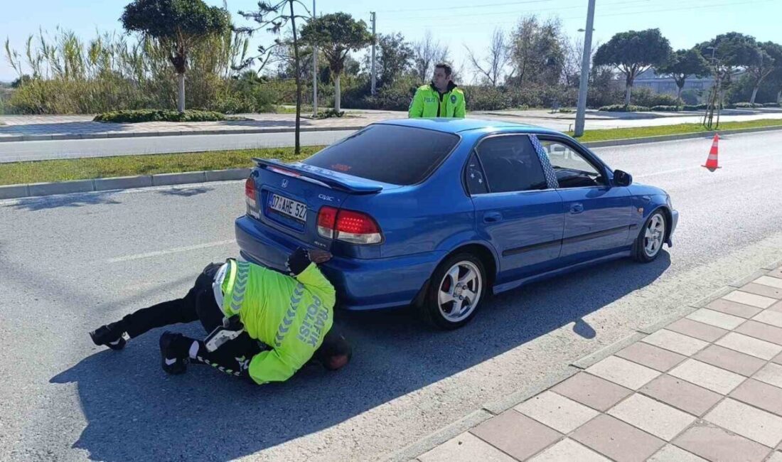 Antalya’da Gürültü Kirliliği Nedeniyle 7 Bin 129 TL Ceza Kesildi Antalya'da Manavgat Emniyet Müdürlüğü Trafik Denetleme Şube ekipleri, abartı egzoz