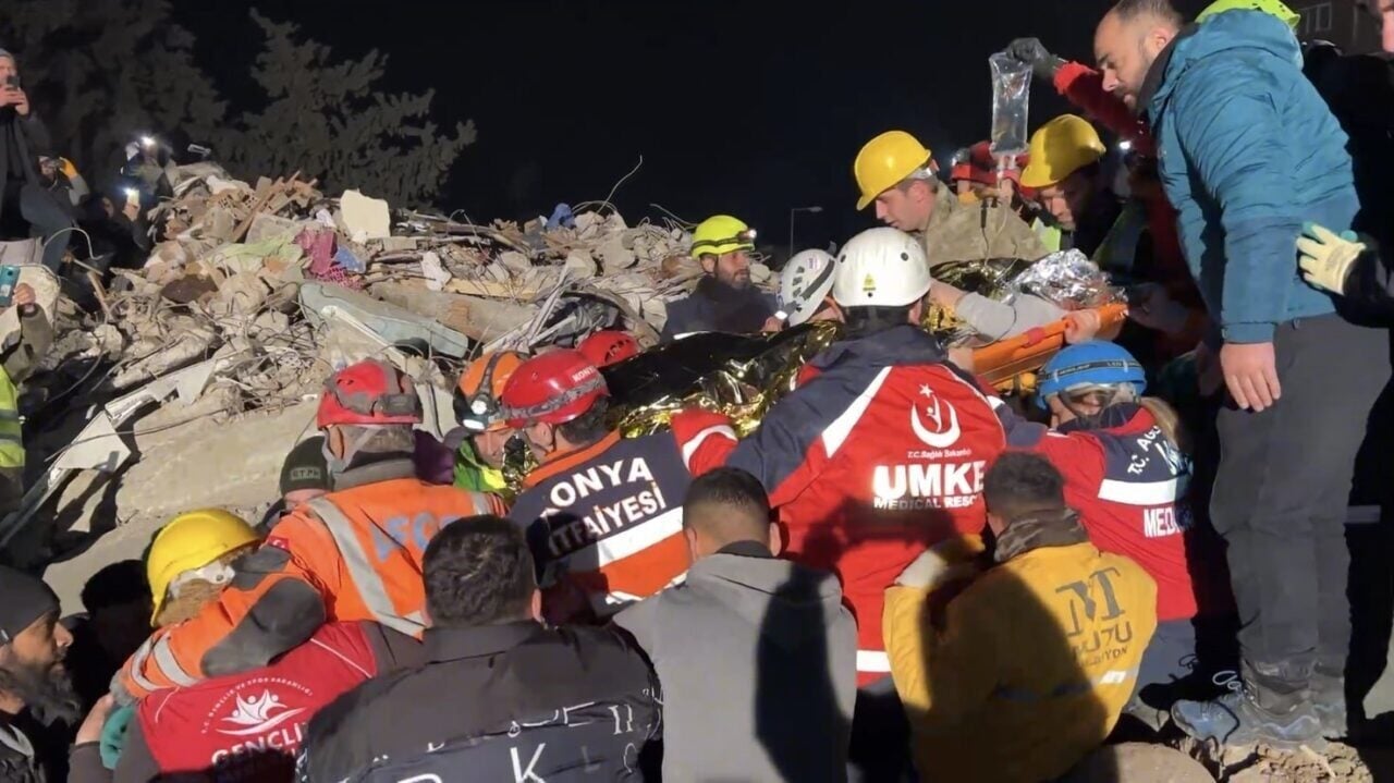 Kahramanmaraş merkezli 6 Şubat depremlerinde, Konya Büyükşehir Belediyesi İtfaiye Daire