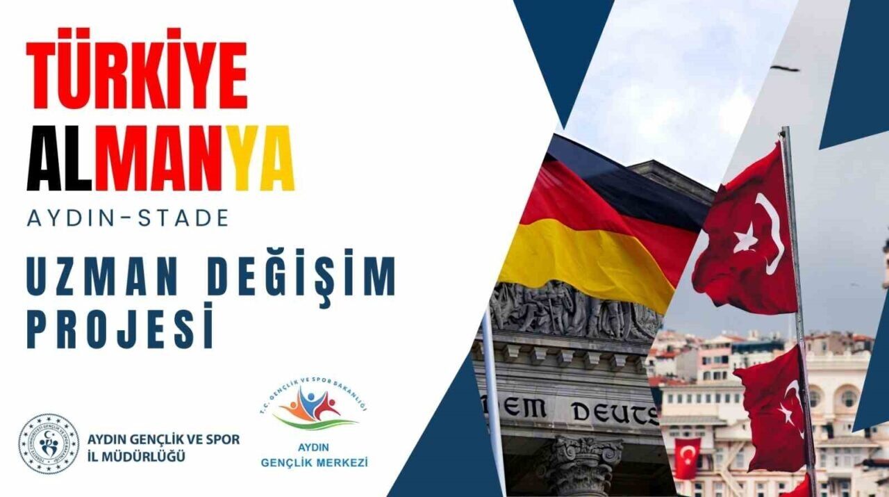 Aydın Gençlik Merkezi, 'Aydın-Stade Uzman Değişimi Projesi' ile Türkiye ve