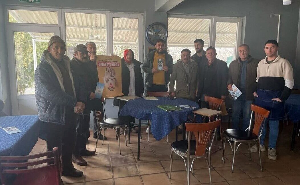 Kırklareli'nin Babaeski ilçesinde, Dünya Sigarayı Bırakma Günü dolayısıyla İlçe Sağlık