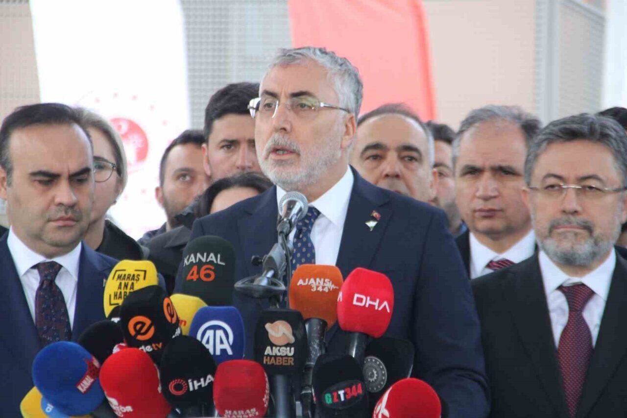 Kahramanmaraş'taki depremlerin ikinci yıldönümünde konuşan Çalışma ve Sosyal Güvenlik Bakanı