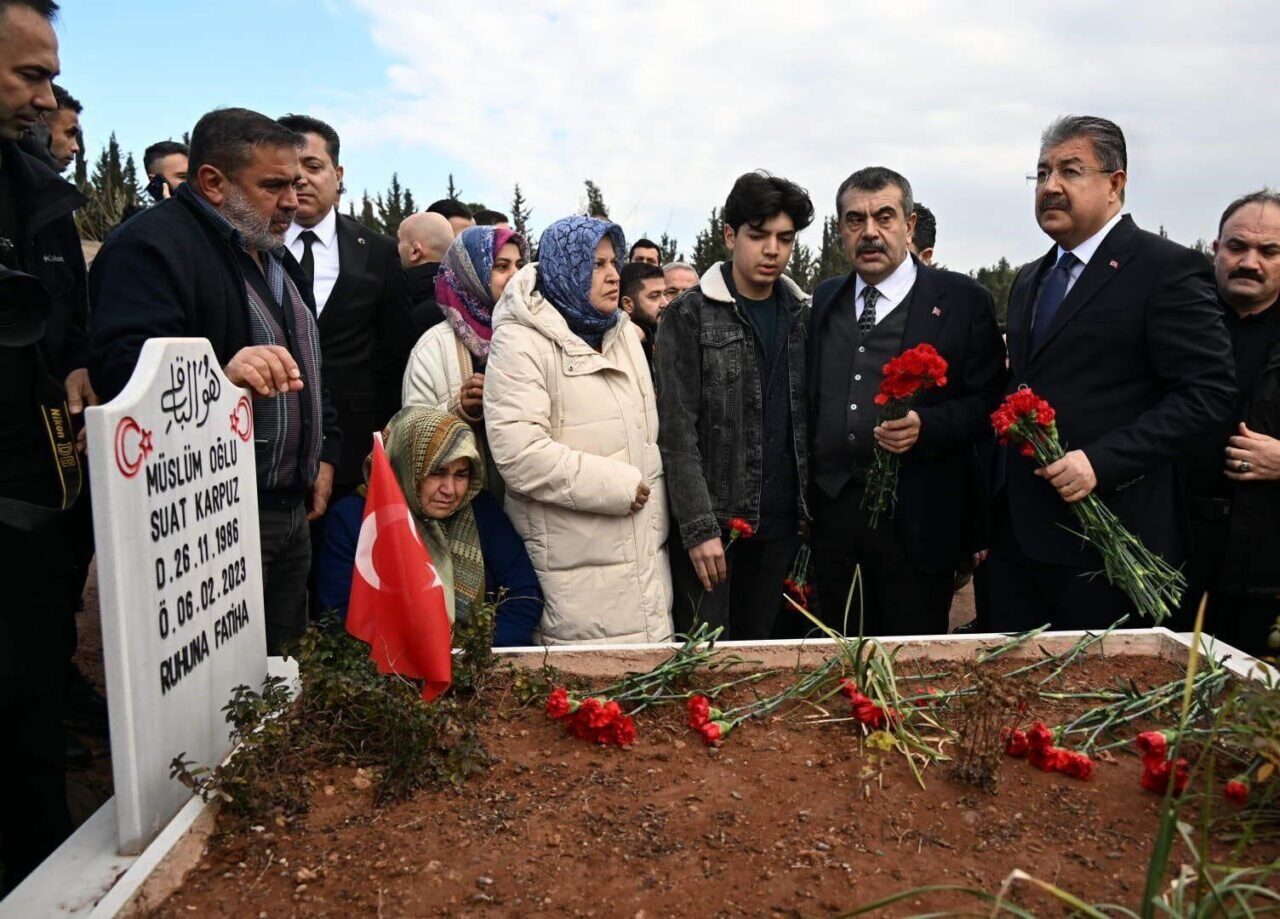 Milli Eğitim Bakanı Yusuf Tekin, Kahramanmaraş merkezli depremlerin yıl dönümünde