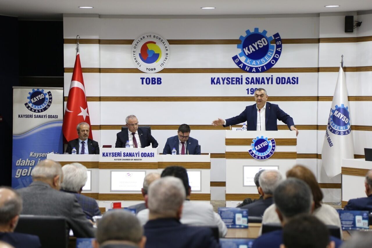 Kayseri Sanayi Odası (KAYSO) Başkanı Mehmet Büyüksimitci, sanayinin ülke ekonomisi