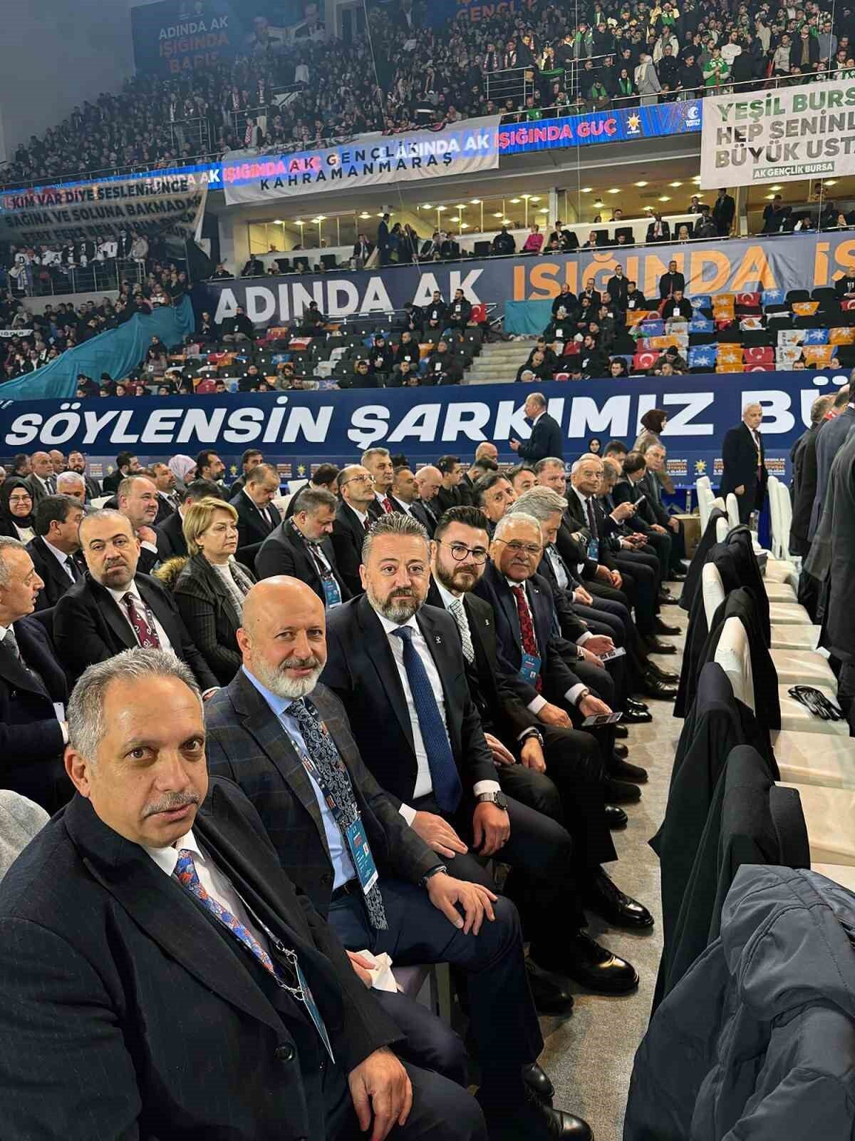 Talas Belediye Başkanı Mustafa Yalçın, AK Parti 8. Olağan Kongresi'nde