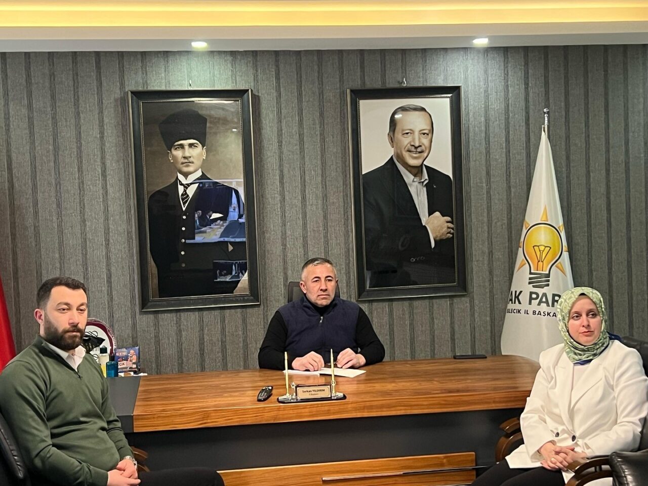 AK Parti Bilecik İl Başkanı Serkan Yıldırım, Video Konferans Sistemi