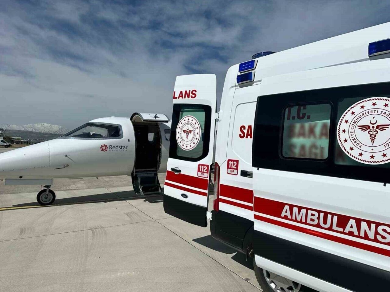 Van'da beyin kanaması tedavisi gören 45 yaşındaki bir hasta, Ankara'daki