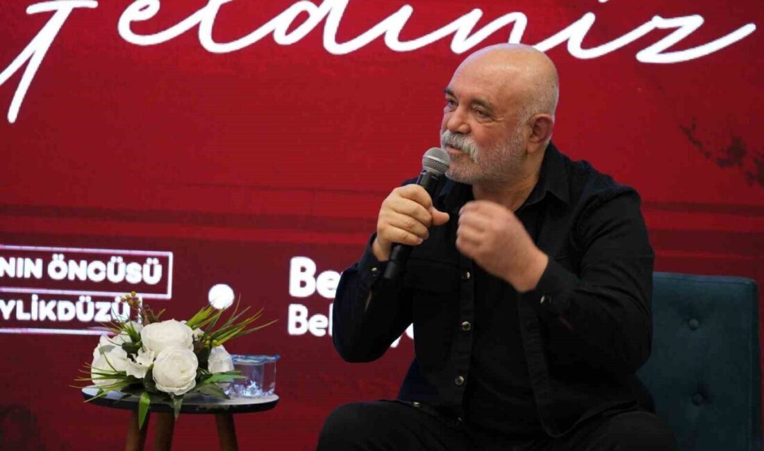 Beylikdüzü Belediyesi'nin Sanat Buluşmaları, Ercan Kesal'ı konuk etti. Yazar, "Drima