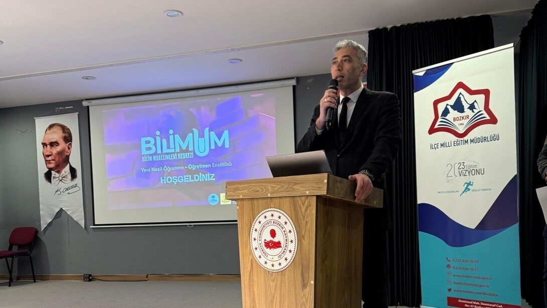 Bozkır’da Bilim Liderliği Eğitim Toplantısı Gerçekleştirildi Konya'nın Bozkır ilçesinde düzenlenen "Bilim Liderliği Eğitim Toplantısı", Bozkır İlçe