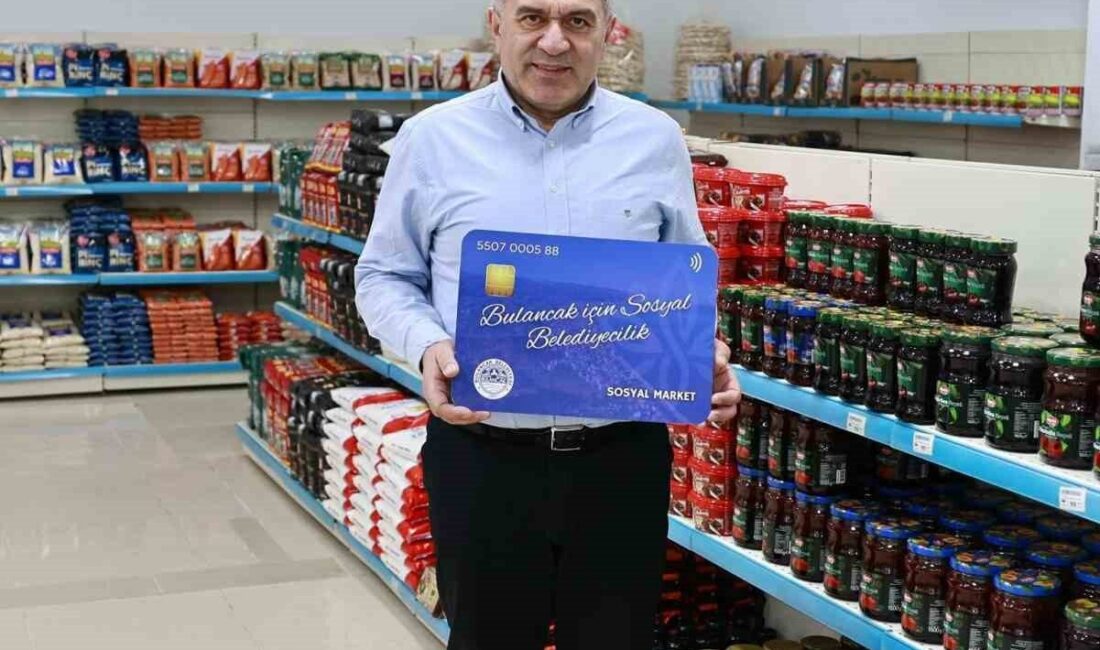 Giresun'un Bulancak Belediyesi, ihtiyaç sahiplerine yönelik Bulancak Sosyal Market'i hizmete