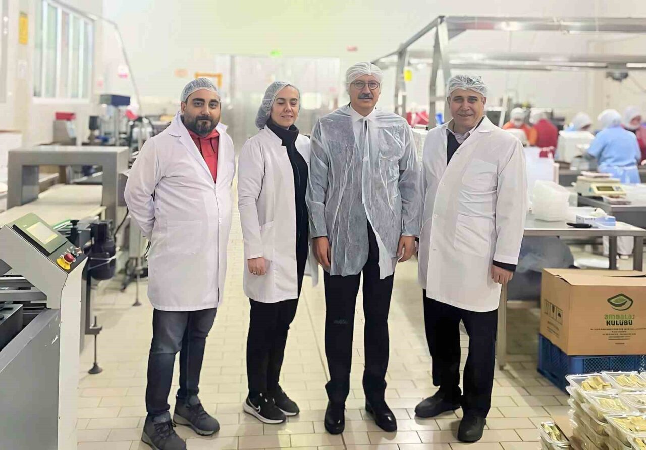 Bursa Cumhuriyet Başsavcısı Ramazan Solmaz, İlka Şekerleme'nin Nilüfer'deki tesisini ziyaret