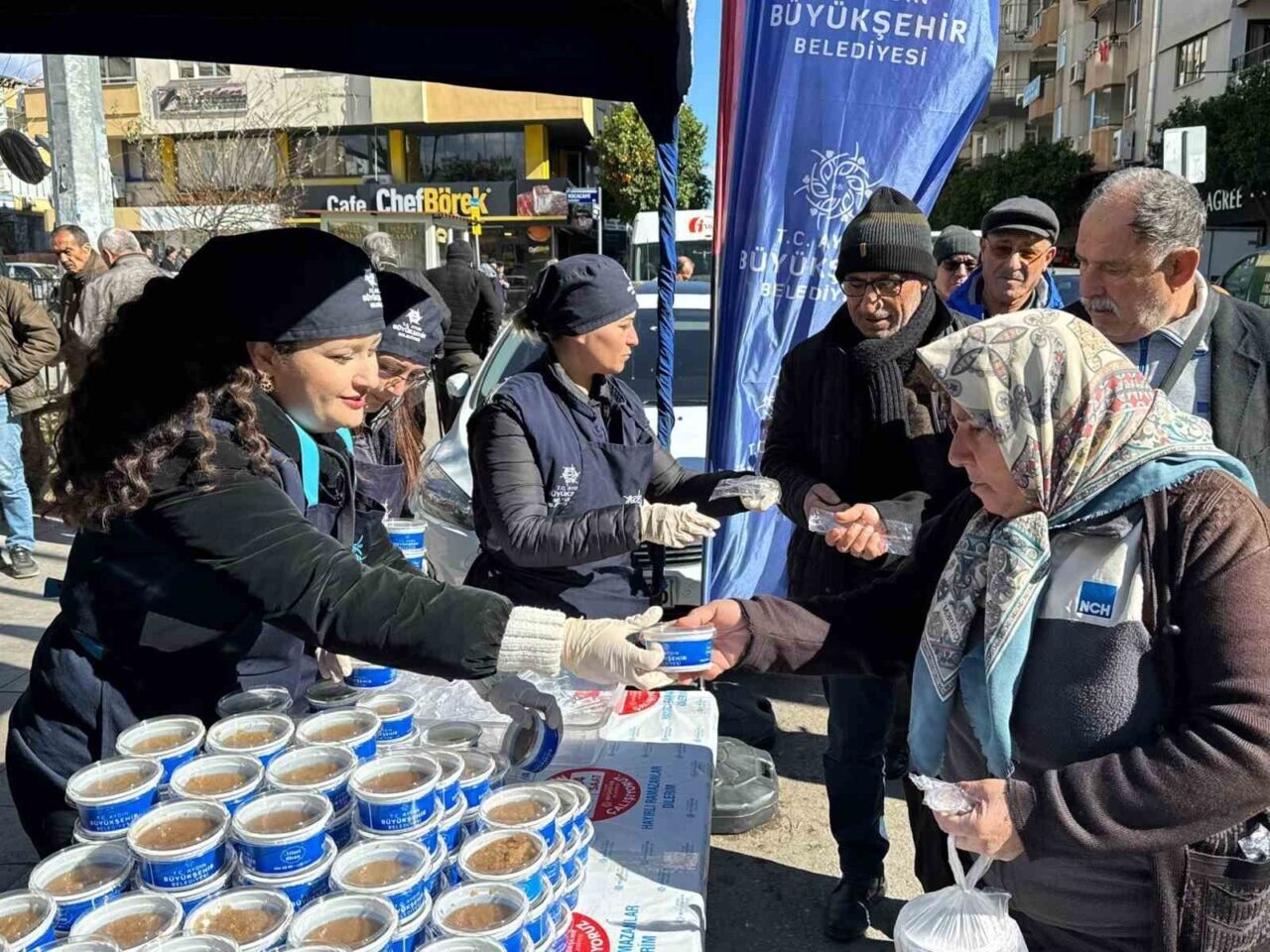 Aydın Büyükşehir Belediyesi, 6 Şubat Kahramanmaraş depremlerinin anma yıldönümünde helva