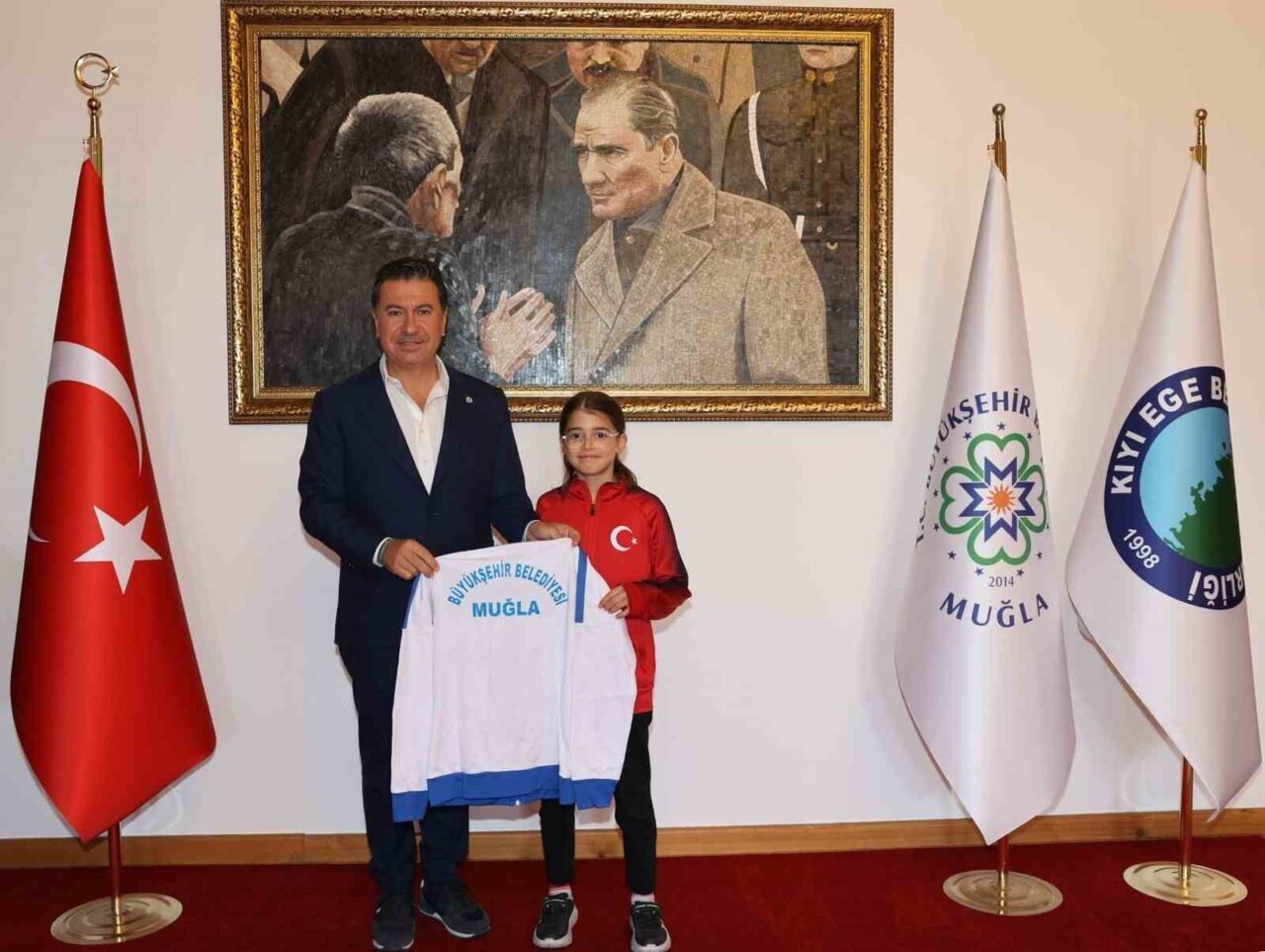 Muğla Büyükşehir Belediyesi'nin sporcusu Aybige Feride Üstündağ, WTT Gençler Kapadokya