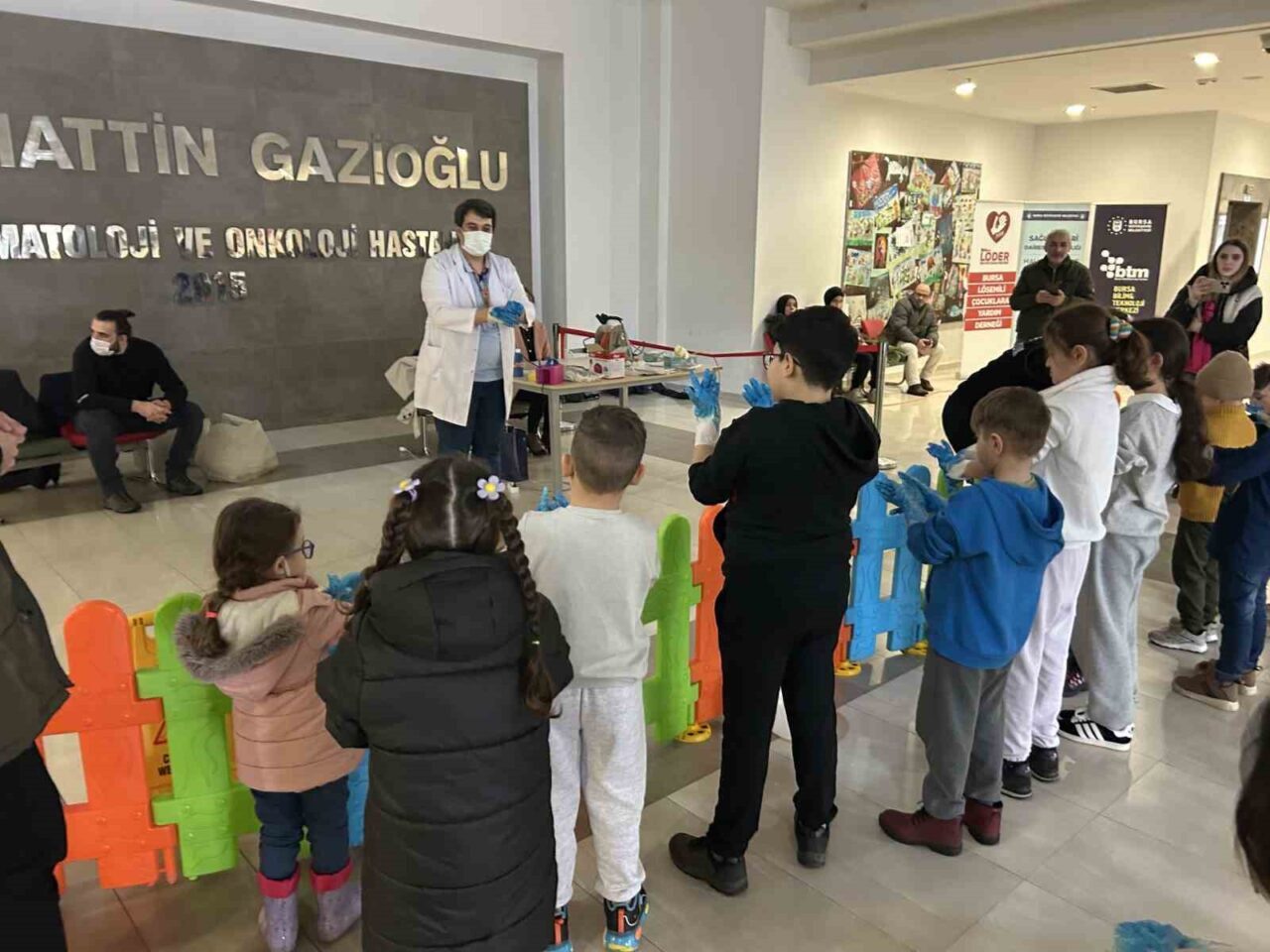 Bursa Uludağ Üniversitesi Hastanesi’nde, Bursa Büyükşehir Belediyesi ve LÖDER'in iş