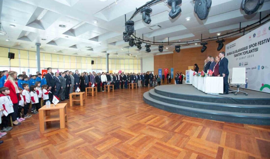 Bursa Büyükşehir Belediyesi, "Uluslararası Spor Festivali"ni 2 Nisan-19 Mayıs tarihleri