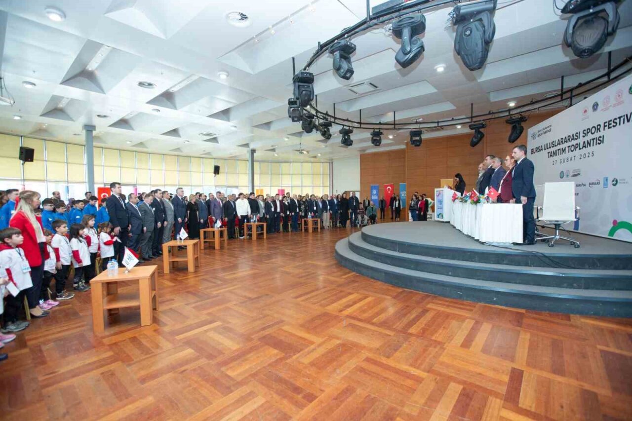 Bursa Büyükşehir Belediyesi, "Uluslararası Spor Festivali"ni 2 Nisan-19 Mayıs tarihleri